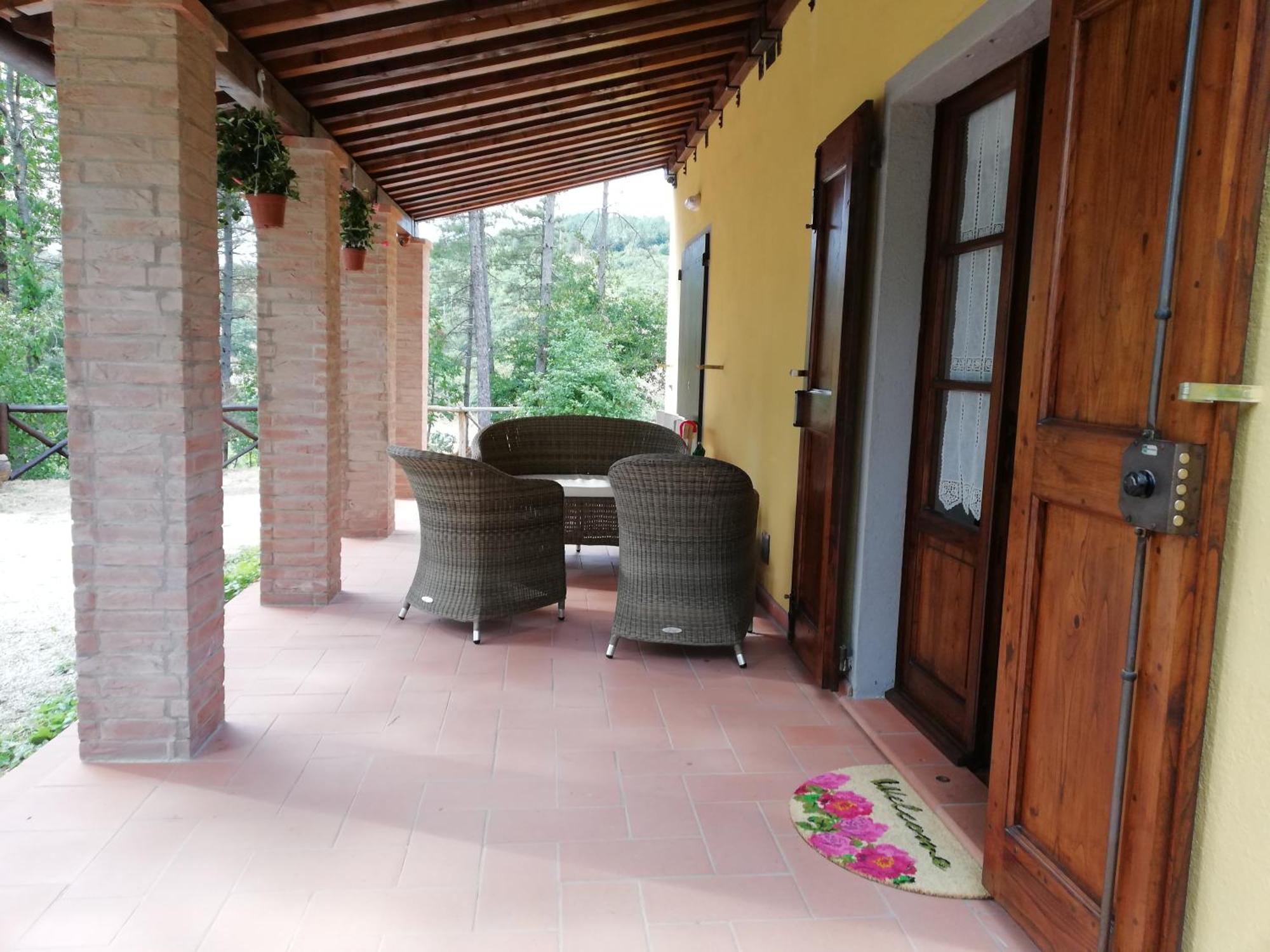 Il Ginepro Villa Cortona Bagian luar foto